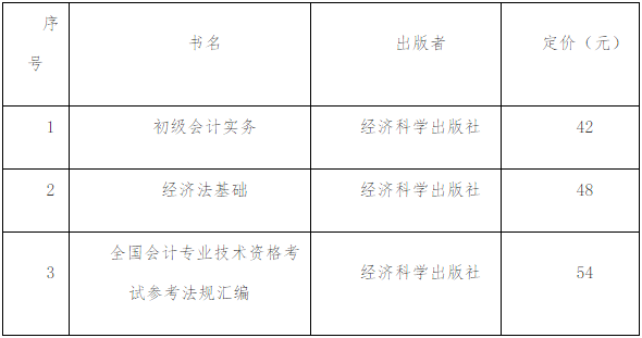 2019年兵團(tuán)初級會計職稱考試用書